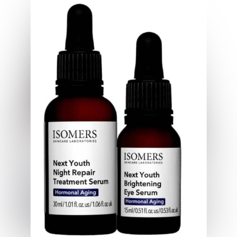 Isomers hormonal aging serum Duo $136 value